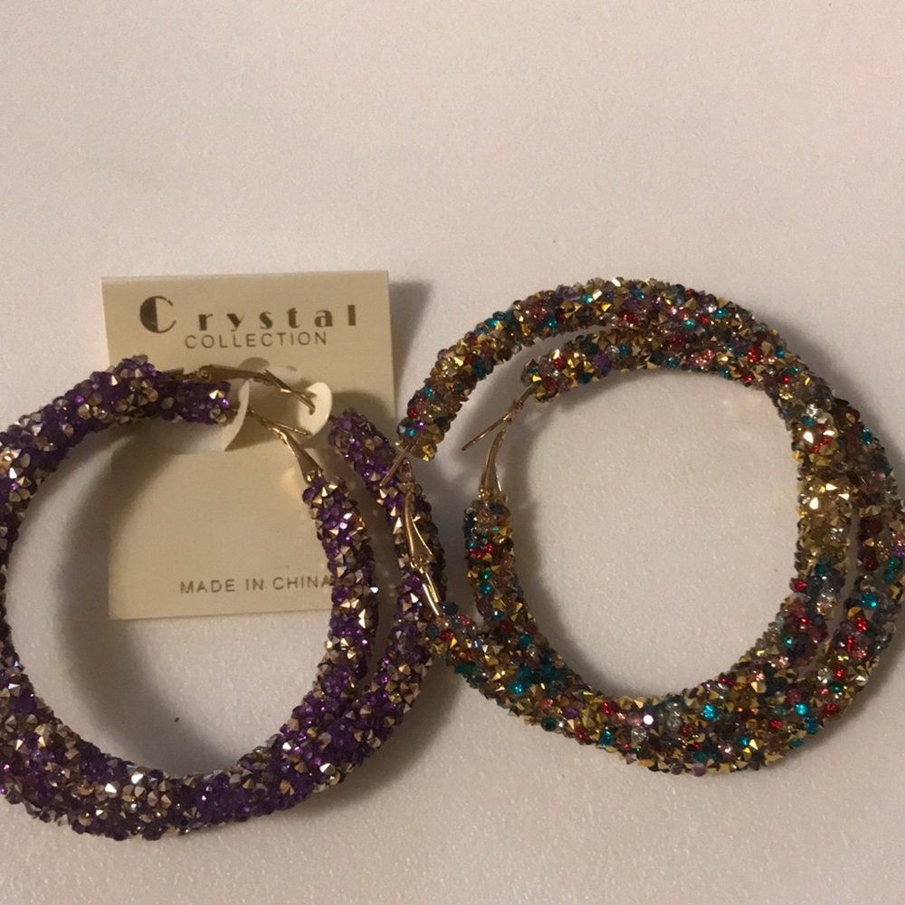 Purple & Silver.   Multi Color.